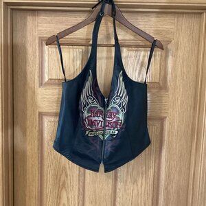 Harley Davidson Women's Black Corset